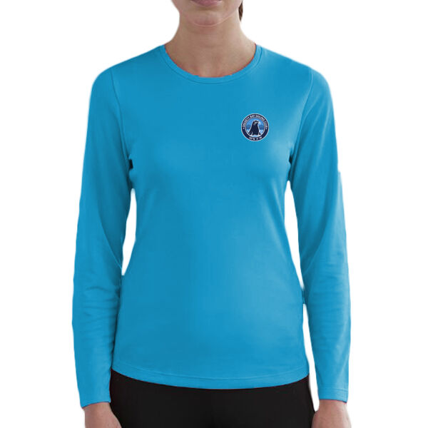Dalgety Bay Ladies Long Sleeve Polyester T-shirt Thumbnail